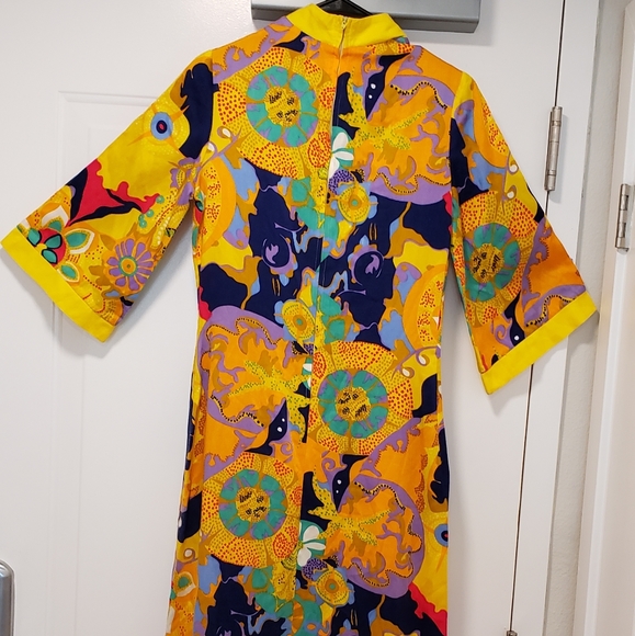 Vintage Dress 1960s Boho Hippy Small - Picture 4 of 5